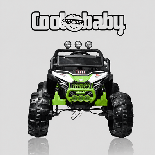 Coolbaby 903 UTV WSL 4x4 toy jeep in red with realistic design and detailed features, perfect for kids' outdoor play.