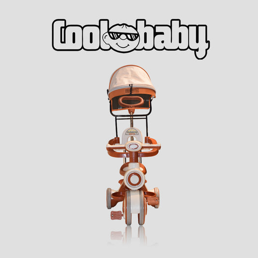 Coolbaby CB-203 Kids Tricycle with Canopy