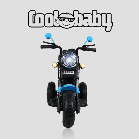 Coolbaby Indian Mini Bike toy bike in vibrant colors, designed for children, with a sturdy frame and playful style.