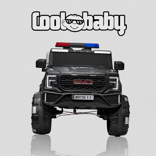 Coolbaby 6177 police toy jeep, realistic miniature police vehicle for kids, with detailed police design and sturdy construction.