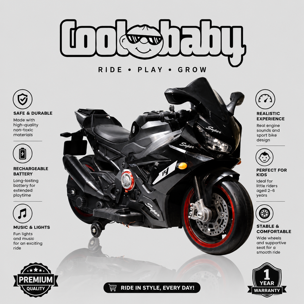Coolbaby 1199 Sports Bike
