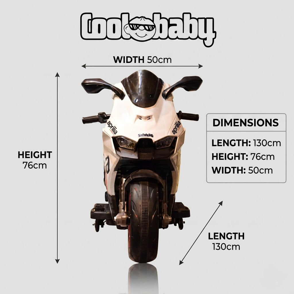 Coolbaby 1199 Sports Toy Bike for kids, featuring vibrant colors and realistic design, ideal for young children.