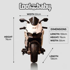 Coolbaby 1199 Sports Toy Bike for kids, featuring vibrant colors and realistic design, ideal for young children.