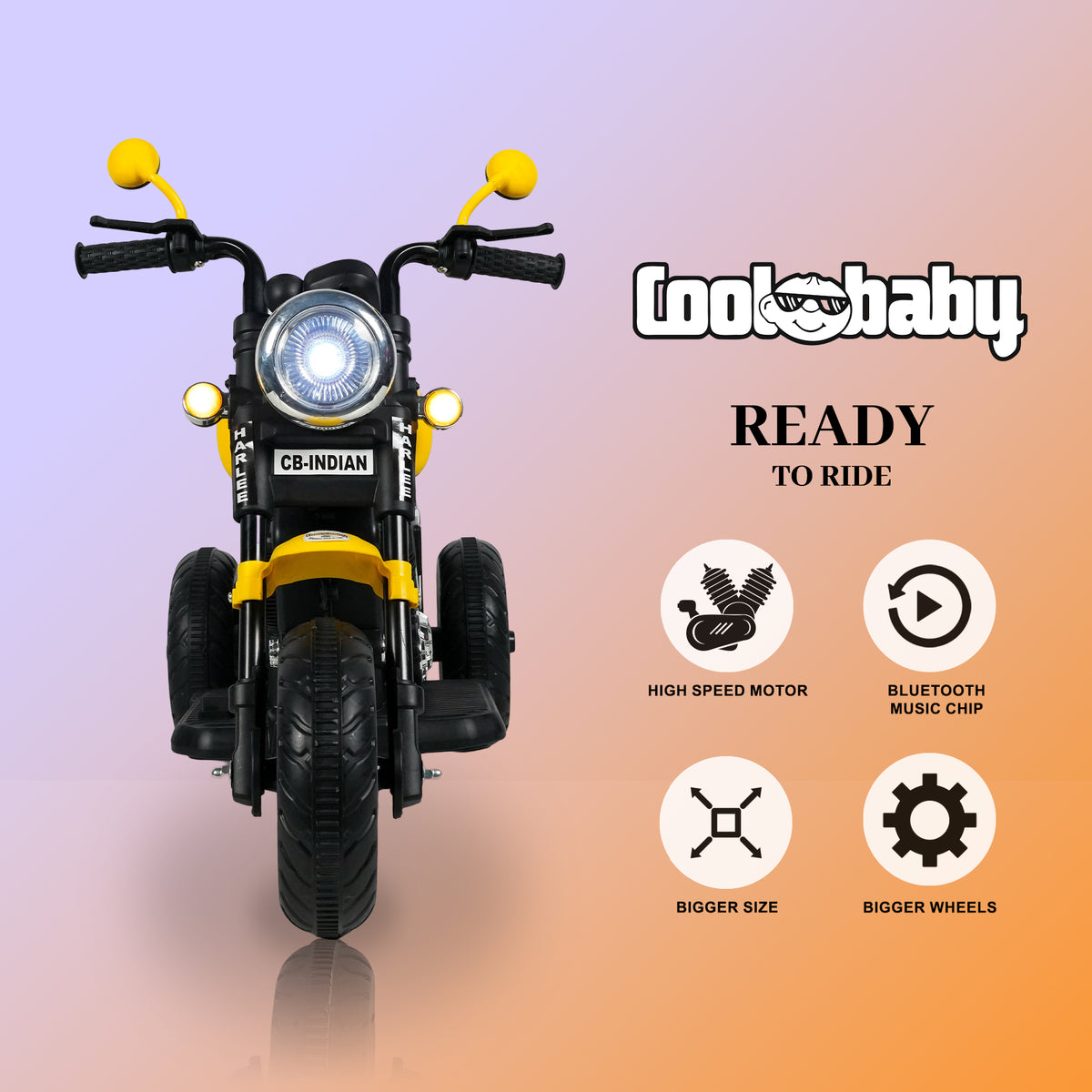 Coolbaby Indian Mini Bike - Coolbaby Toys