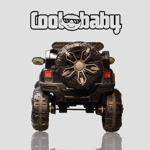 Coolbaby 2288 Kids Electric Ride-On 4x4 SUV Car – Red & Black