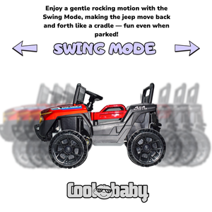 CoolBaby Jeep Rover 6677 - Painted