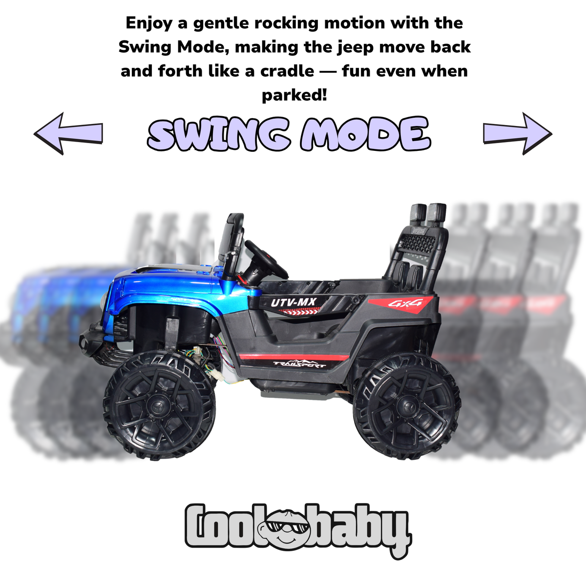 CoolBaby Toys Beast Jeep 6699