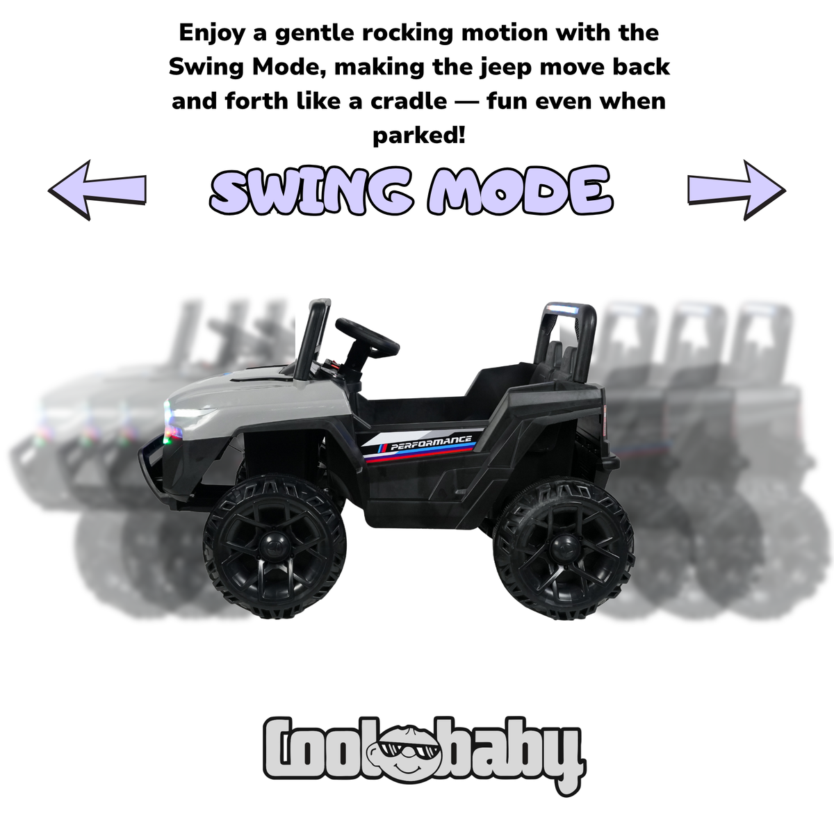 CoolBaby Jeep Rover 6677