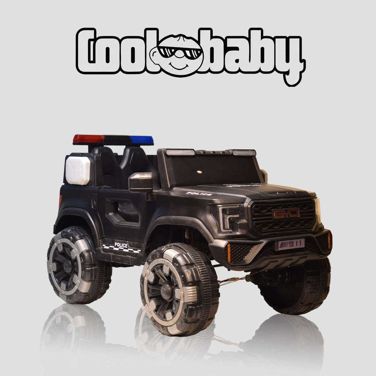 Coolbaby 6177 Police Jeep