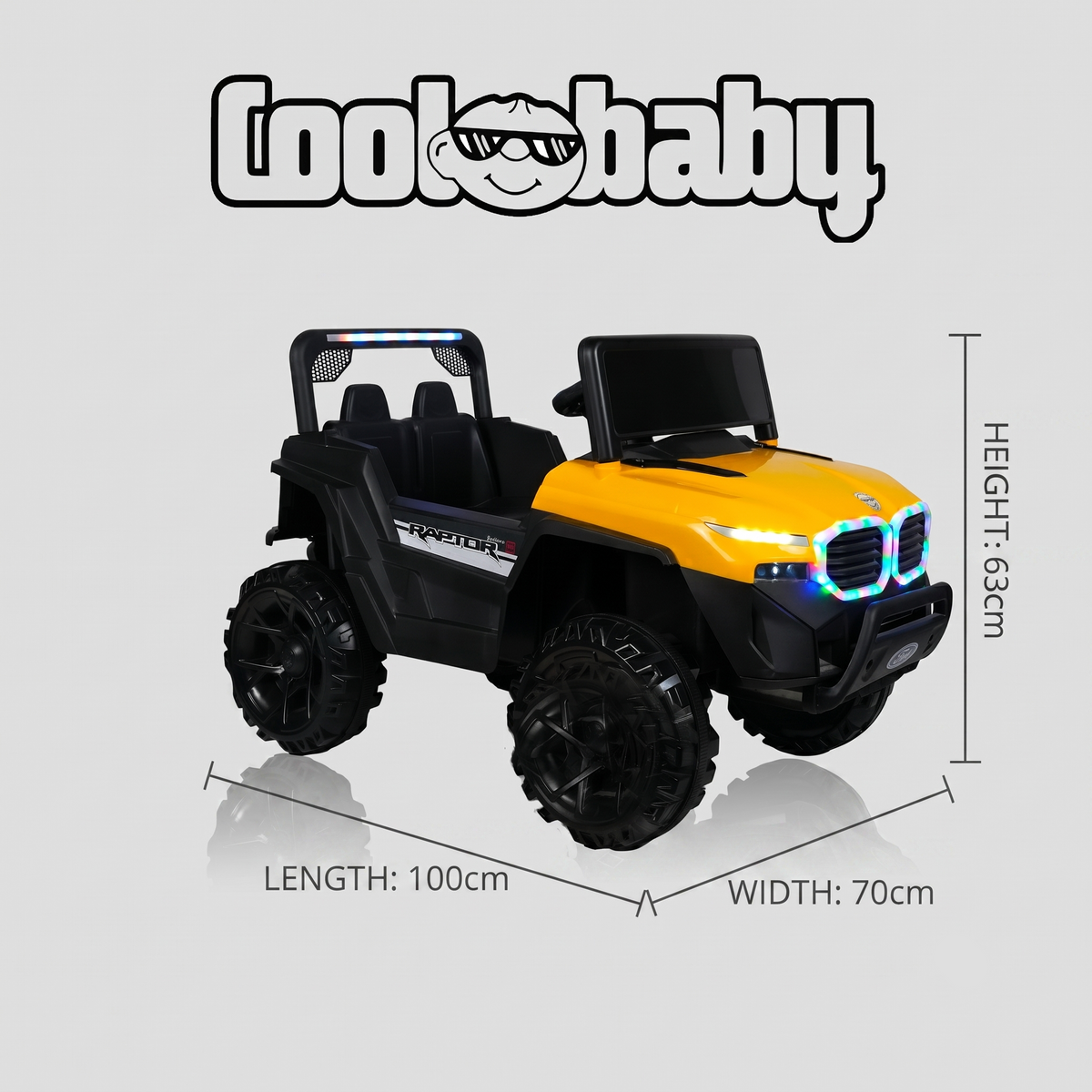 CoolBaby Jeep Rover 6677