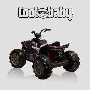 Children's toy bike model ATV-909 from Coolbaby, featuring a colorful plastic design and sturdy wheels for kids' outdoor play