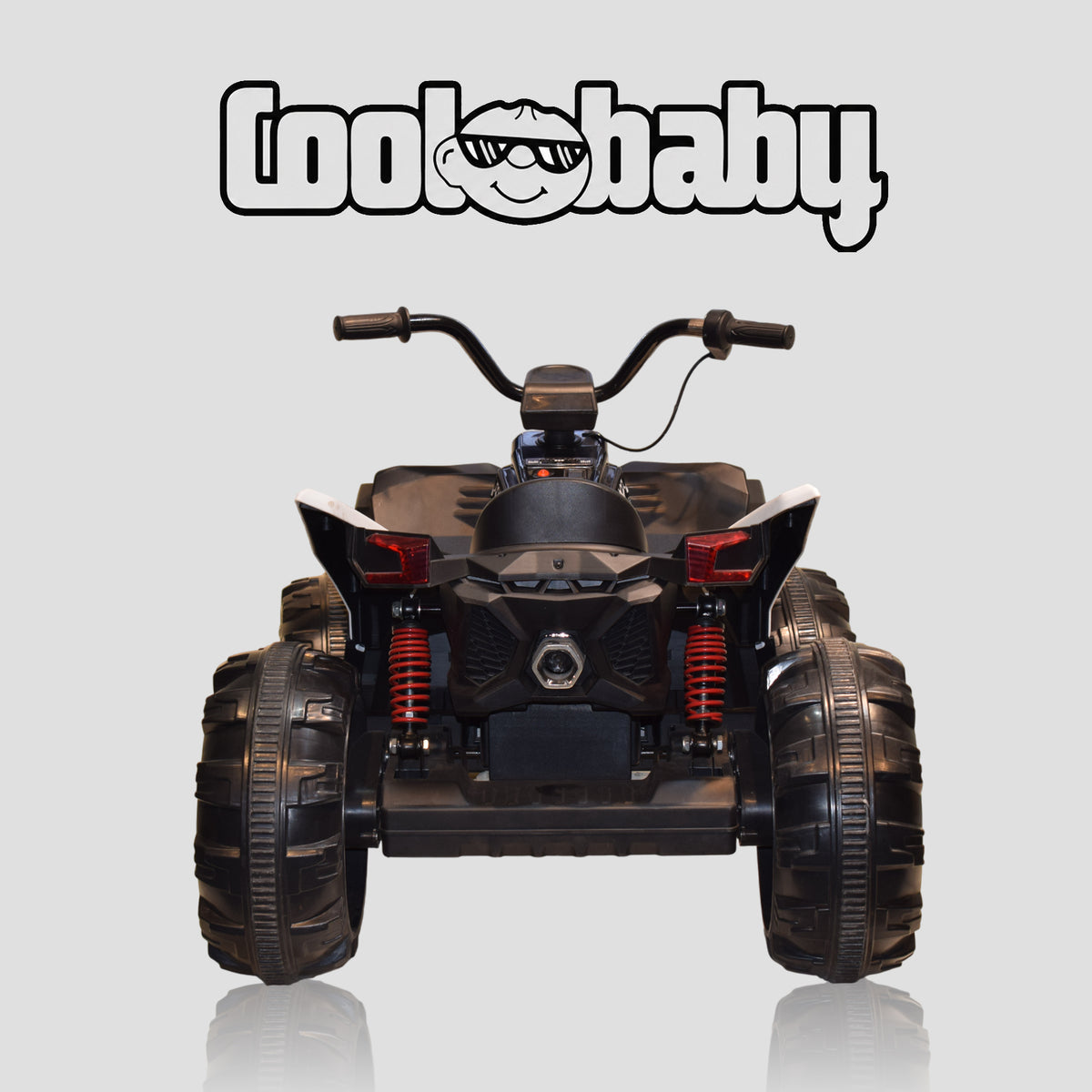 Coolbaby ATV-909 toy bike with colorful design, durable plastic frame, and realistic features for kids' outdoor play.