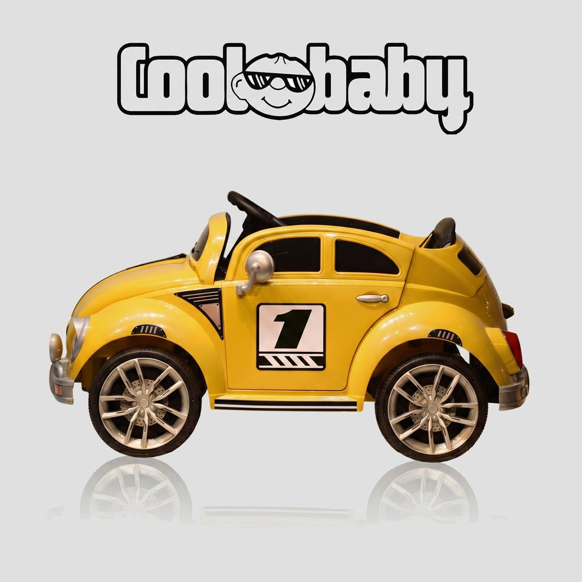 Coolbaby 3001 Beettle Toy Car featuring a colorful, detailed design suitable for children, made by coolbaby.co.in