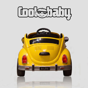 Coolbaby 3001 Beetle toy car by coolbaby.co.in, featuring a colorful plastic body and realistic wheels for kids' play.
