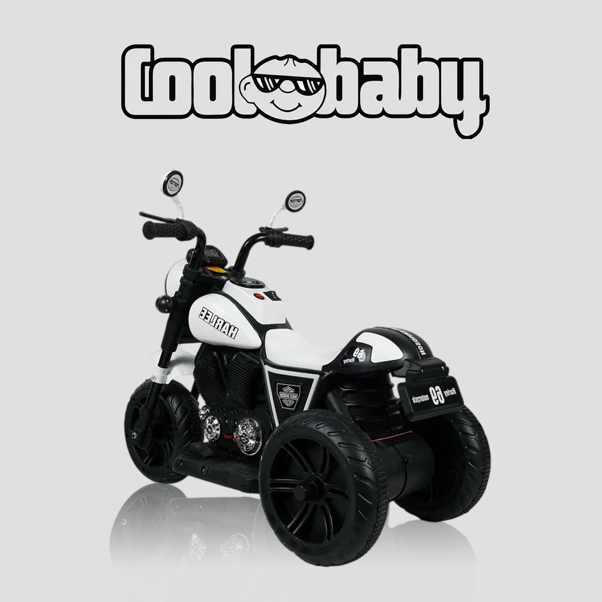 Coolbaby Indian Mini Bike toy bike, small colorful plastic bike for children, featuring detailed Indian-themed design.