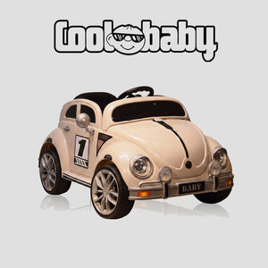 Coolbaby 3001 Beettle toy car in vibrant colors, designed for kids, with detailed features and a sleek, playful appearance.