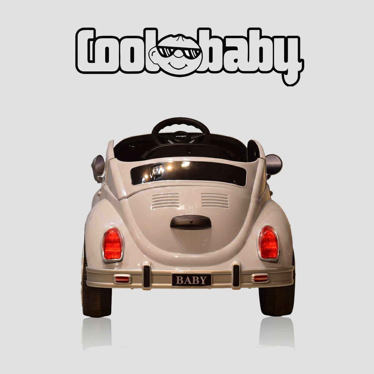 Coolbaby 3001 Beetle toy car in vibrant colors, featuring realistic design and sturdy wheels, perfect for children's play.
