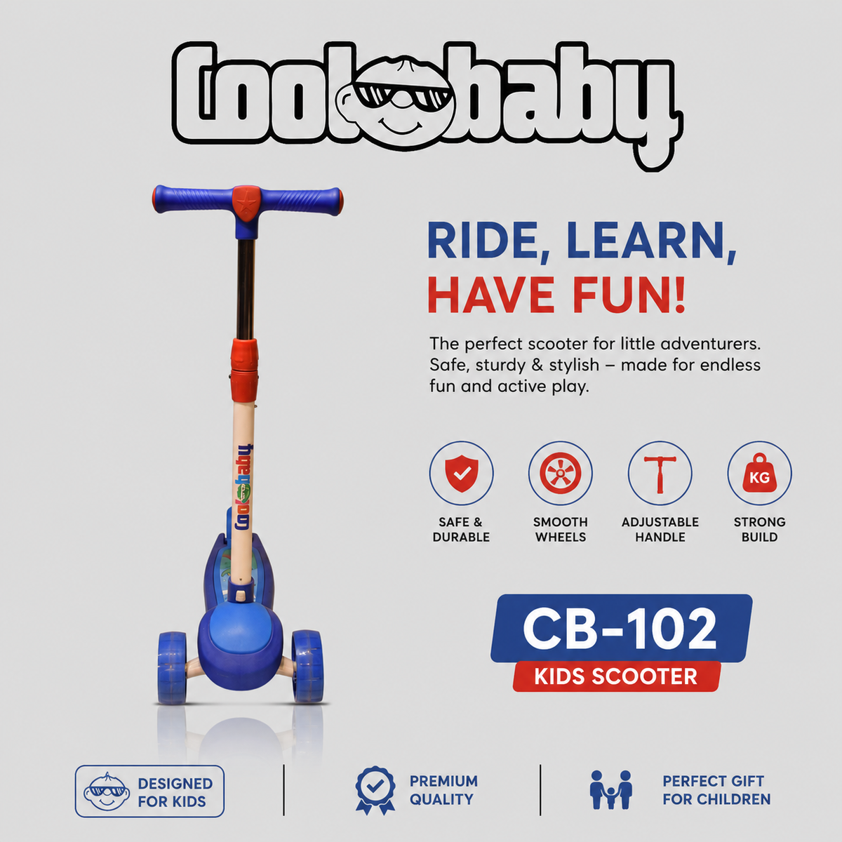 Coolbay Kick Scooter 102