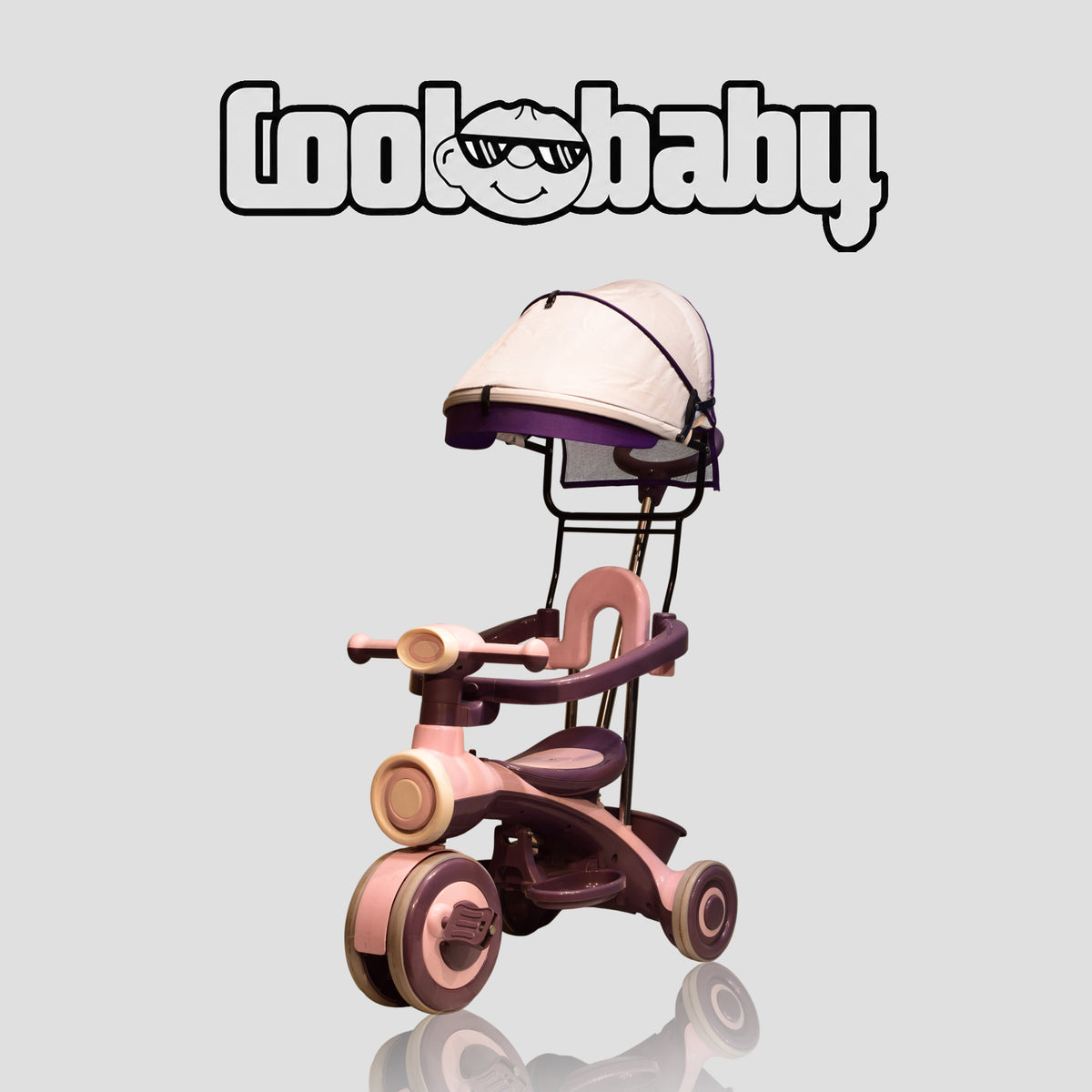 Coolbaby CB-203 Kids Tricycle with Canopy
