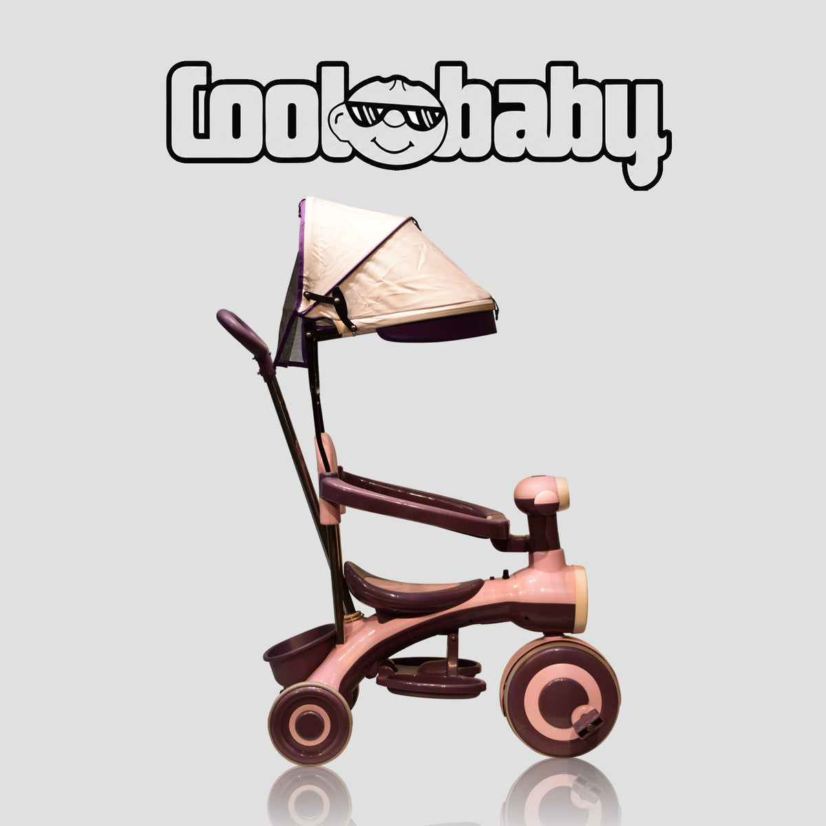 Coolbaby CB-203 Kids Tricycle with Canopy