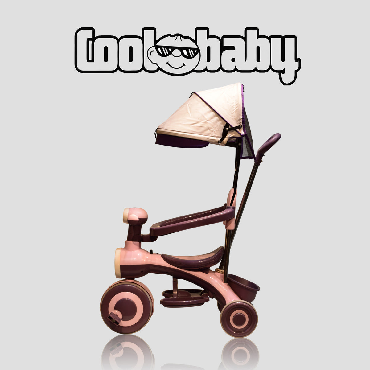 Coolbaby CB-203 Kids Tricycle with Canopy