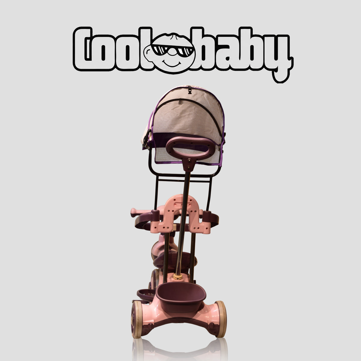Coolbaby CB-203 Kids Tricycle with Canopy