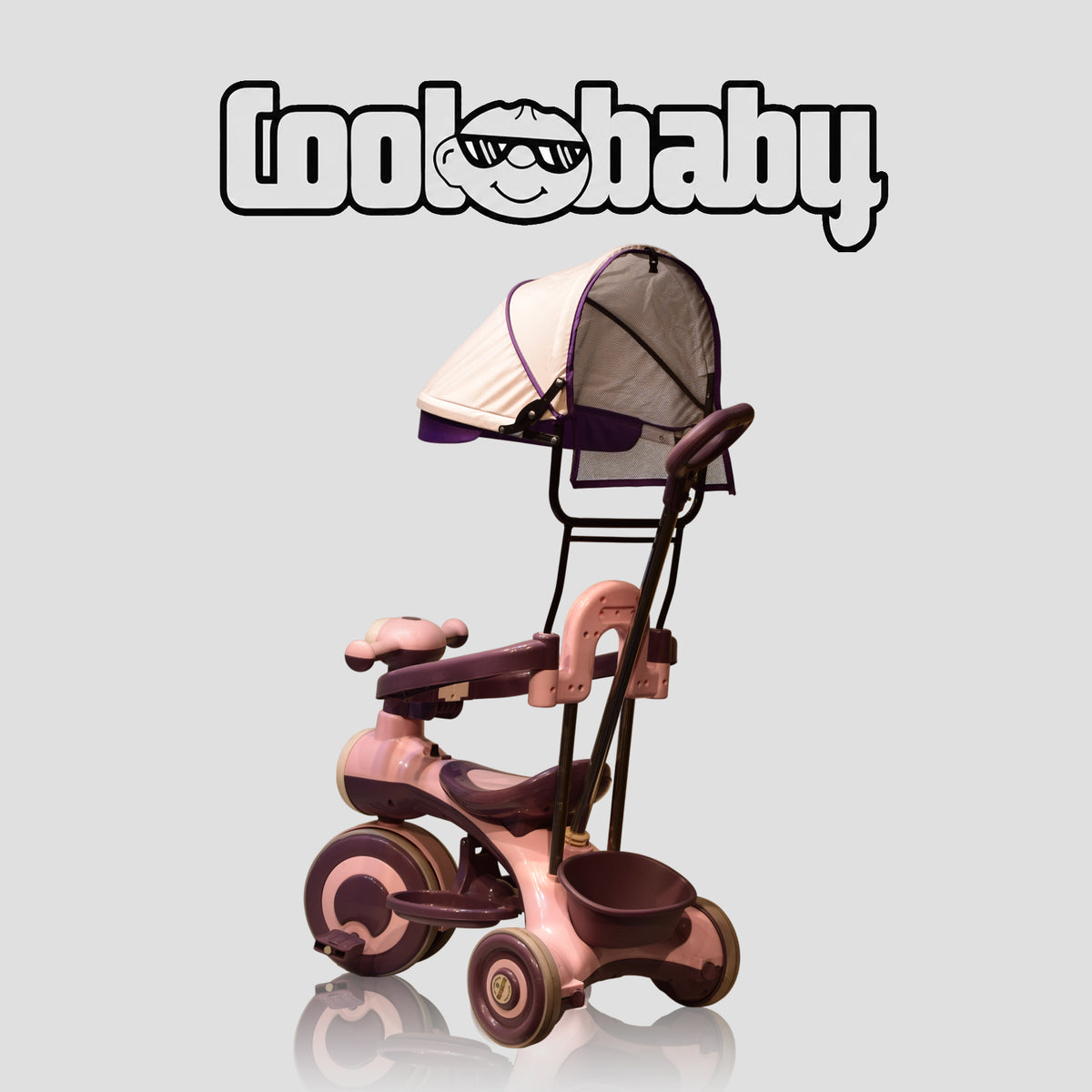 Coolbaby CB-203 Kids Tricycle with Canopy