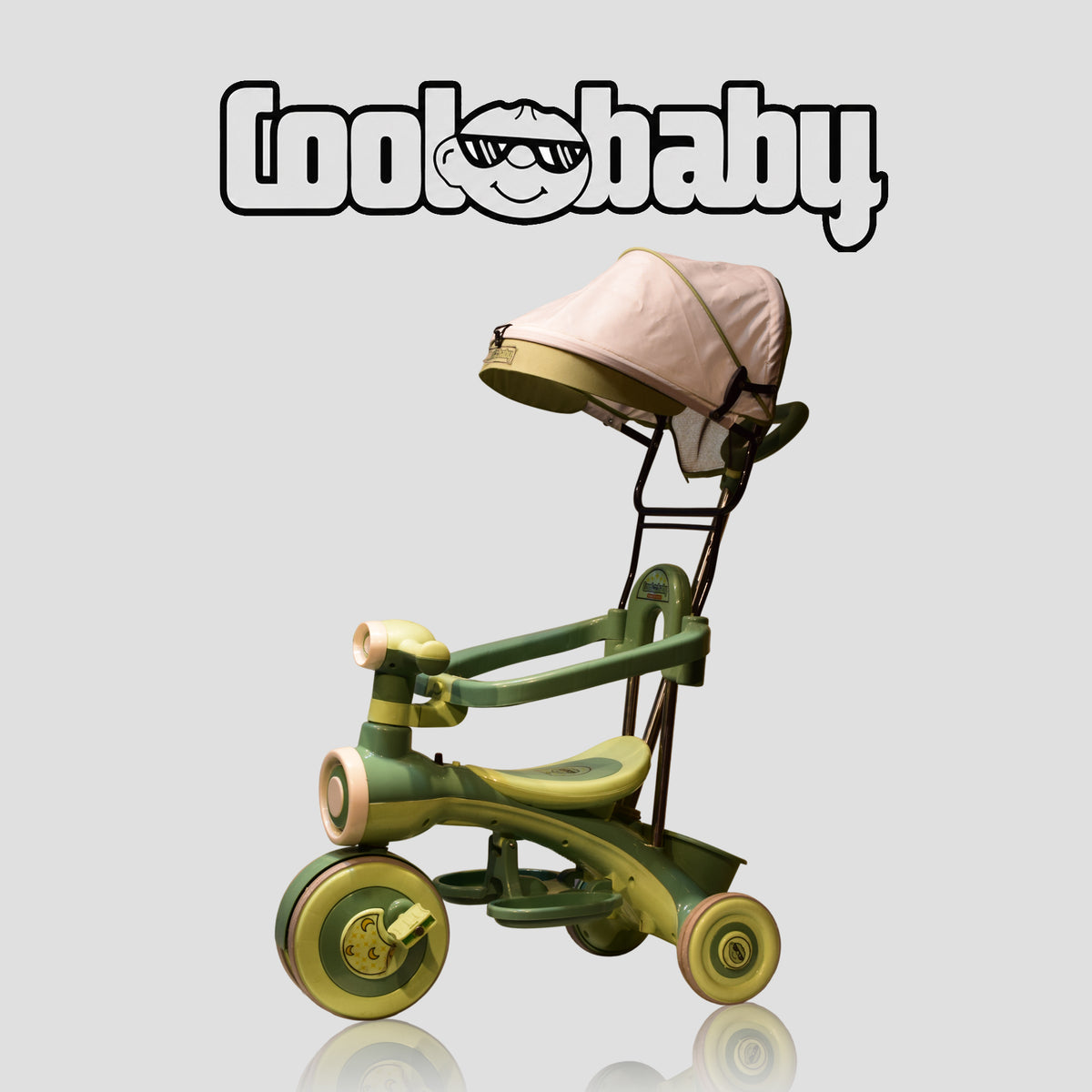 Coolbaby CB-203 Kids Tricycle with Canopy