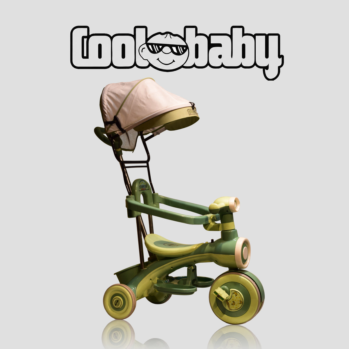 Coolbaby CB-203 Kids Tricycle with Canopy
