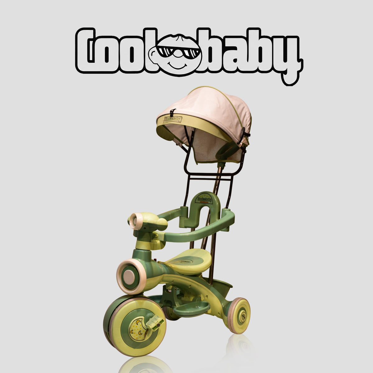 Coolbaby CB-203 Kids Tricycle with Canopy