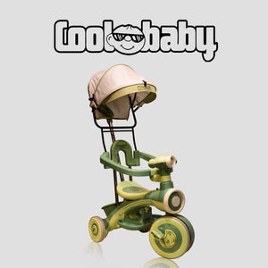 Coolbaby CB-203 Kids Tricycle with Canopy