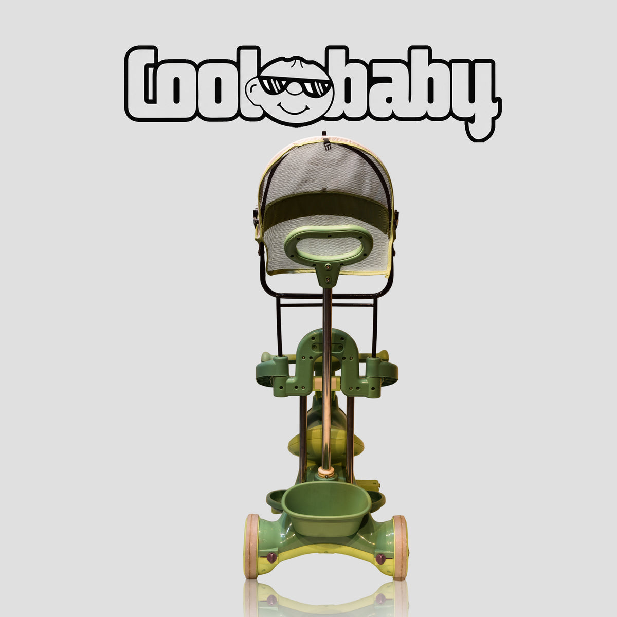 Coolbaby CB-203 Kids Tricycle with Canopy