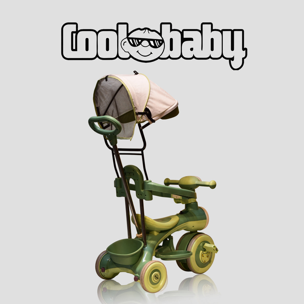 Coolbaby CB-203 Kids Tricycle with Canopy