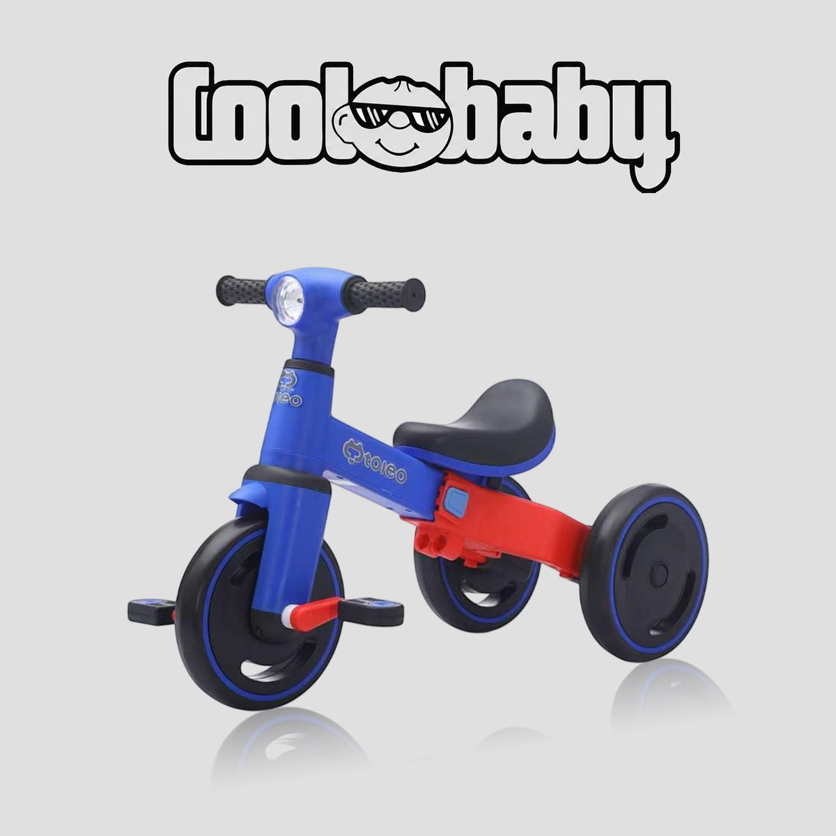 Baby Bike R3 Mini 3-in-1 tricycle toy scooter for toddlers with colorful design and sturdy build by coolbaby.co.in