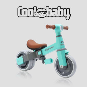Coolbaby Toys Baby Bike R3 Mini 3-in-1 tricycle toy scooter with colorful design and adjustable features for young children.