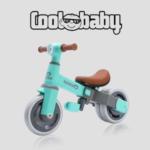 Coolbaby Toys Baby Bike R3 Mini 3-in-1 tricycle toy scooter with colorful design and safety features for young children.
