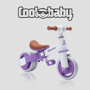 Coolbaby.co.in Baby Bike R3 Mini 3-in-1 tricycle toy scooter with colorful design and sturdy wheels for young children.