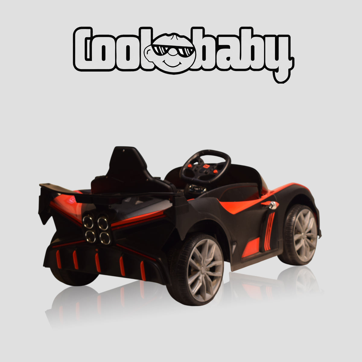 Colorful Coolbaby CB-Drift toy car with sleek design, perfect for kids, shown on a white background.