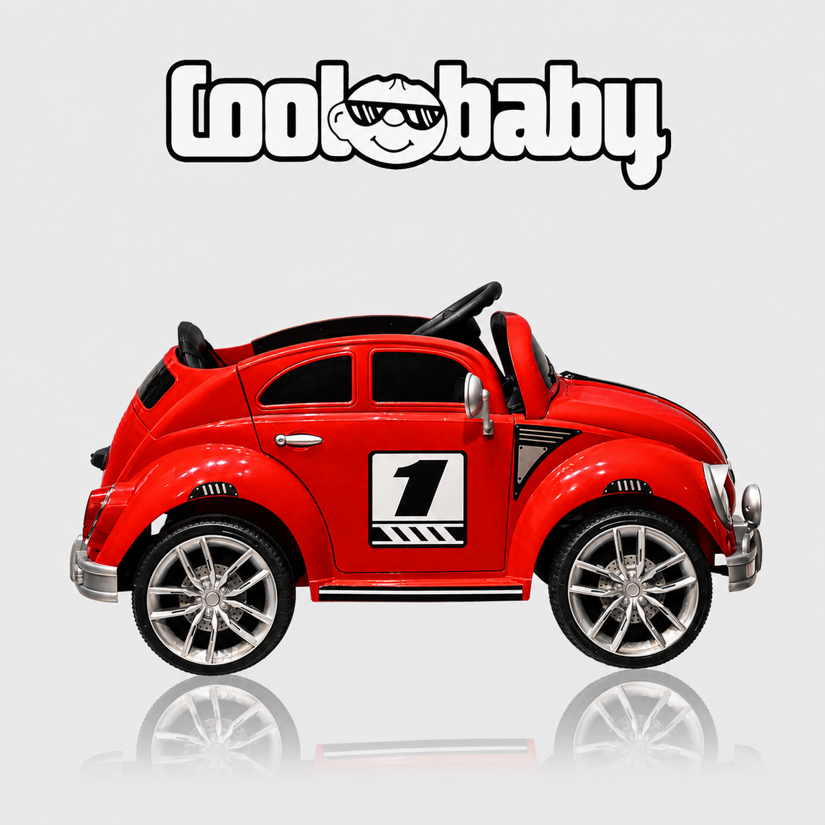 Coolbaby Toys 3001 Beetle Toy Car with colorful design and realistic details, suitable for children to play and enjoy.