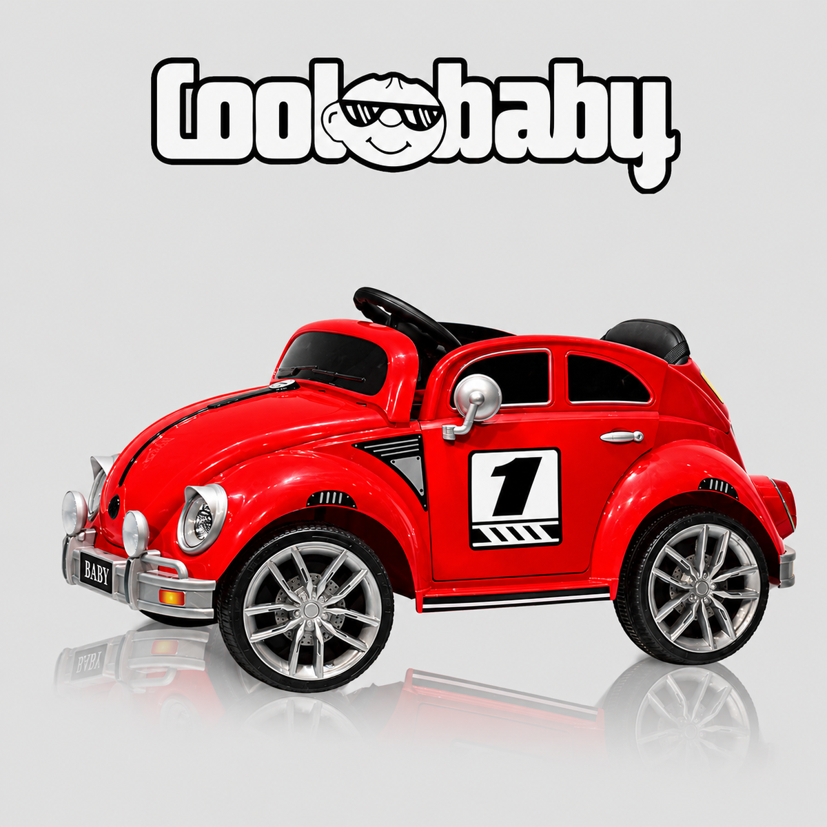 Coolbaby Toys 3001 Beetle Toy Car with colorful design and realistic details for children to play and enjoy.