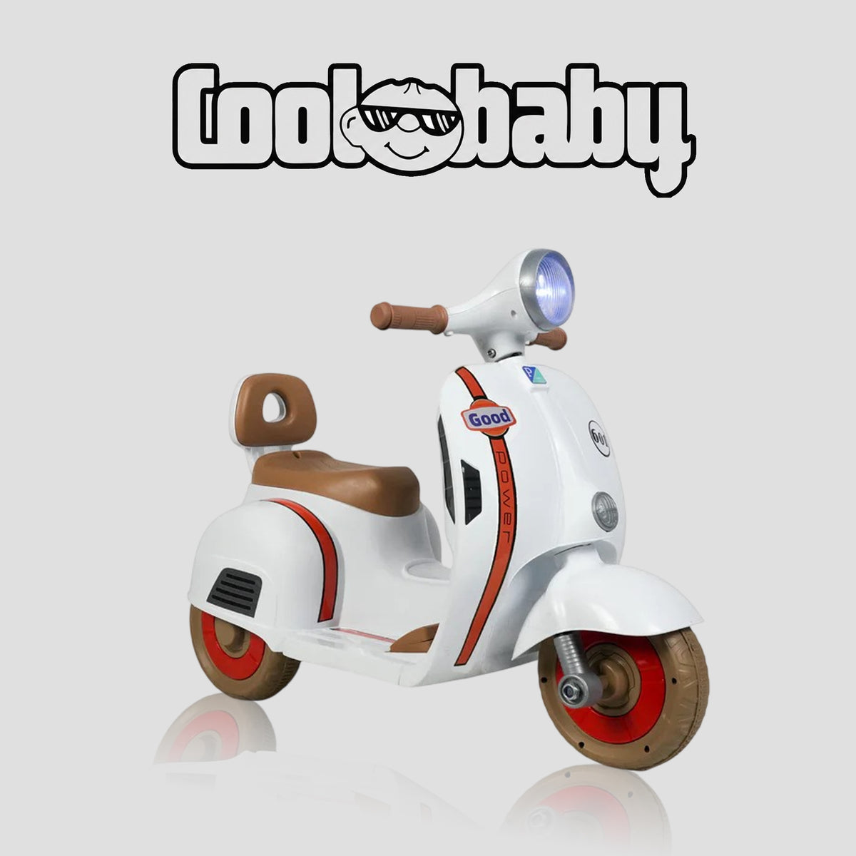 Coolbaby Mini Toy Scooter, lightweight plastic ride-on scooter for kids, with colorful design and adjustable handlebars.