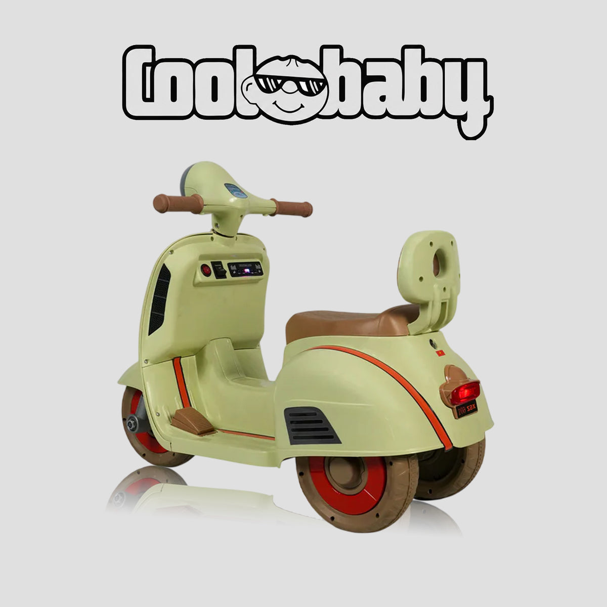 Coolbaby Mini Toy Scooter in vibrant colors, designed for kids, with a sleek modern look and durable plastic construction.