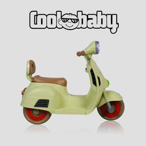 Coolbaby Mini Scooter toy with colorful handlebar and compact design, perfect for young children to ride and play.