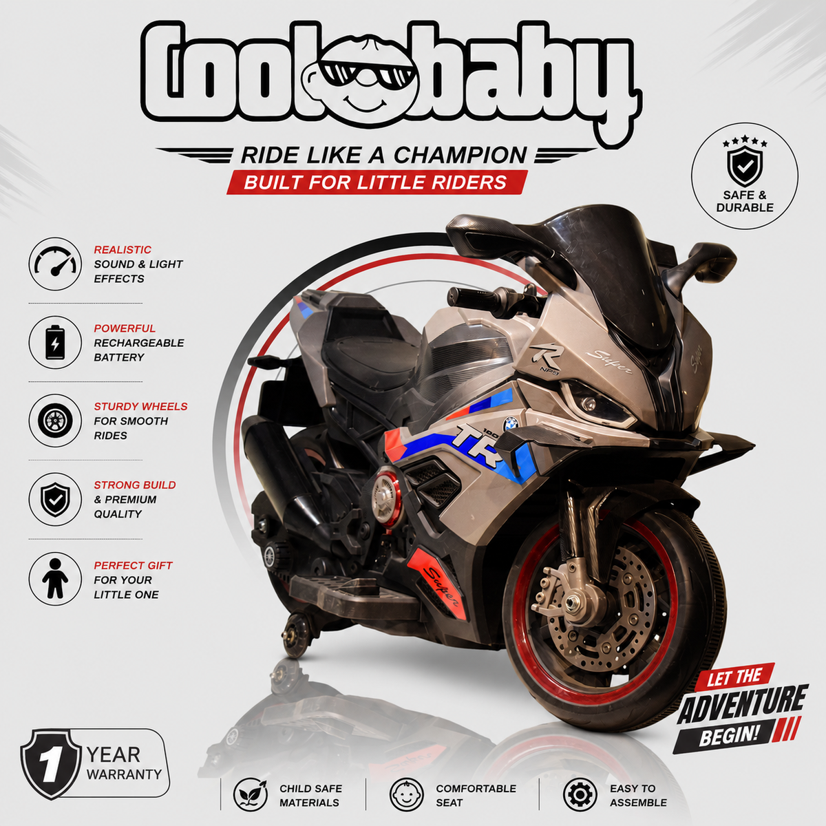 Coolbaby 1199 Sports Bike
