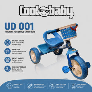 3 Wheel Cycle for Toddlers & Kids (UD001)