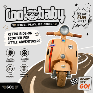 Coolbaby Mini Toy Scooter with colorful handlebars and small wheels, designed for young children to ride and play.