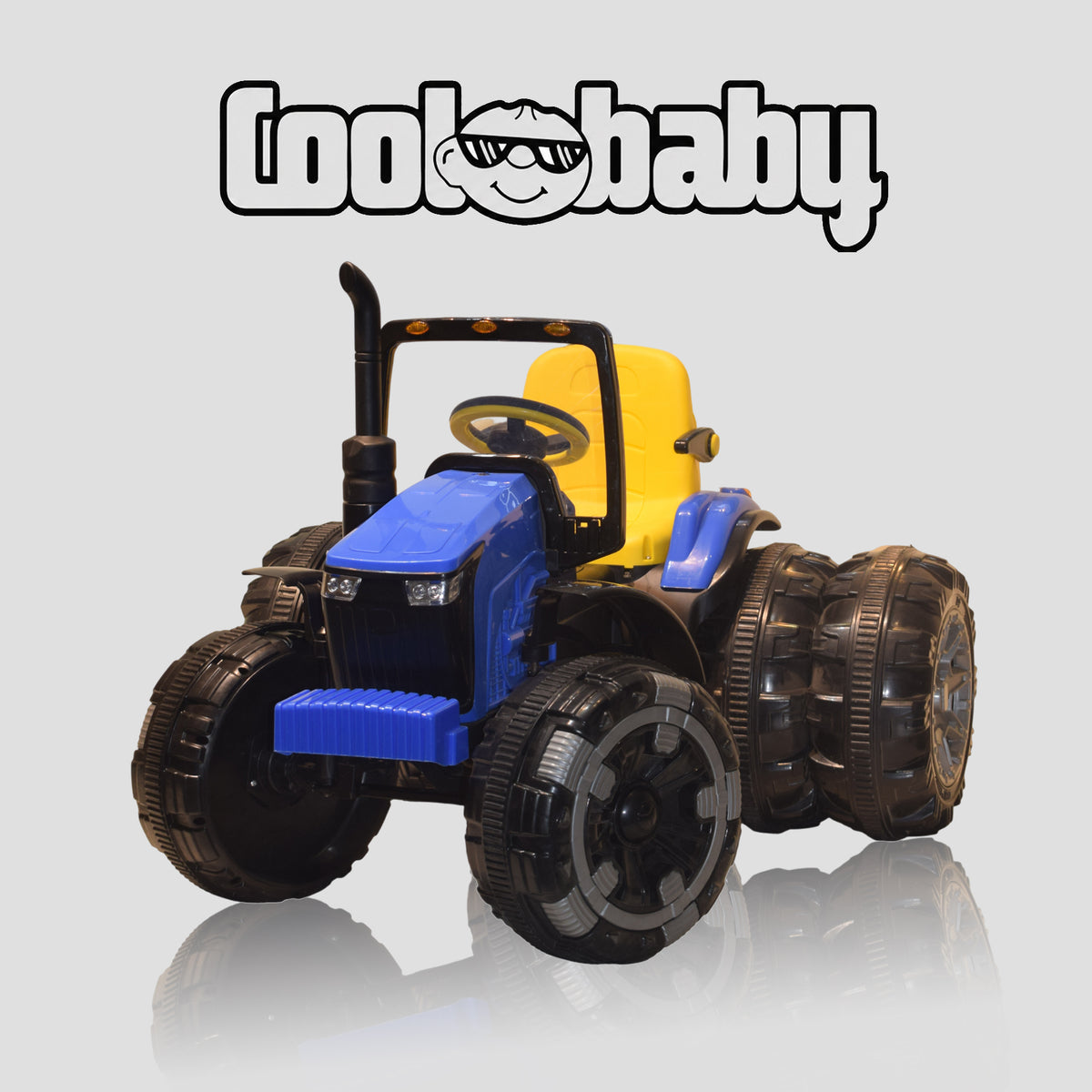 Coolbaby Kids Ride-On 6688 Bahubali Tractor with Trolley 🚜