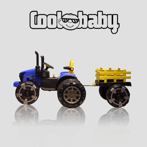 Coolbaby Kids Ride-On 6688 Bahubali Tractor with Trolley 🚜