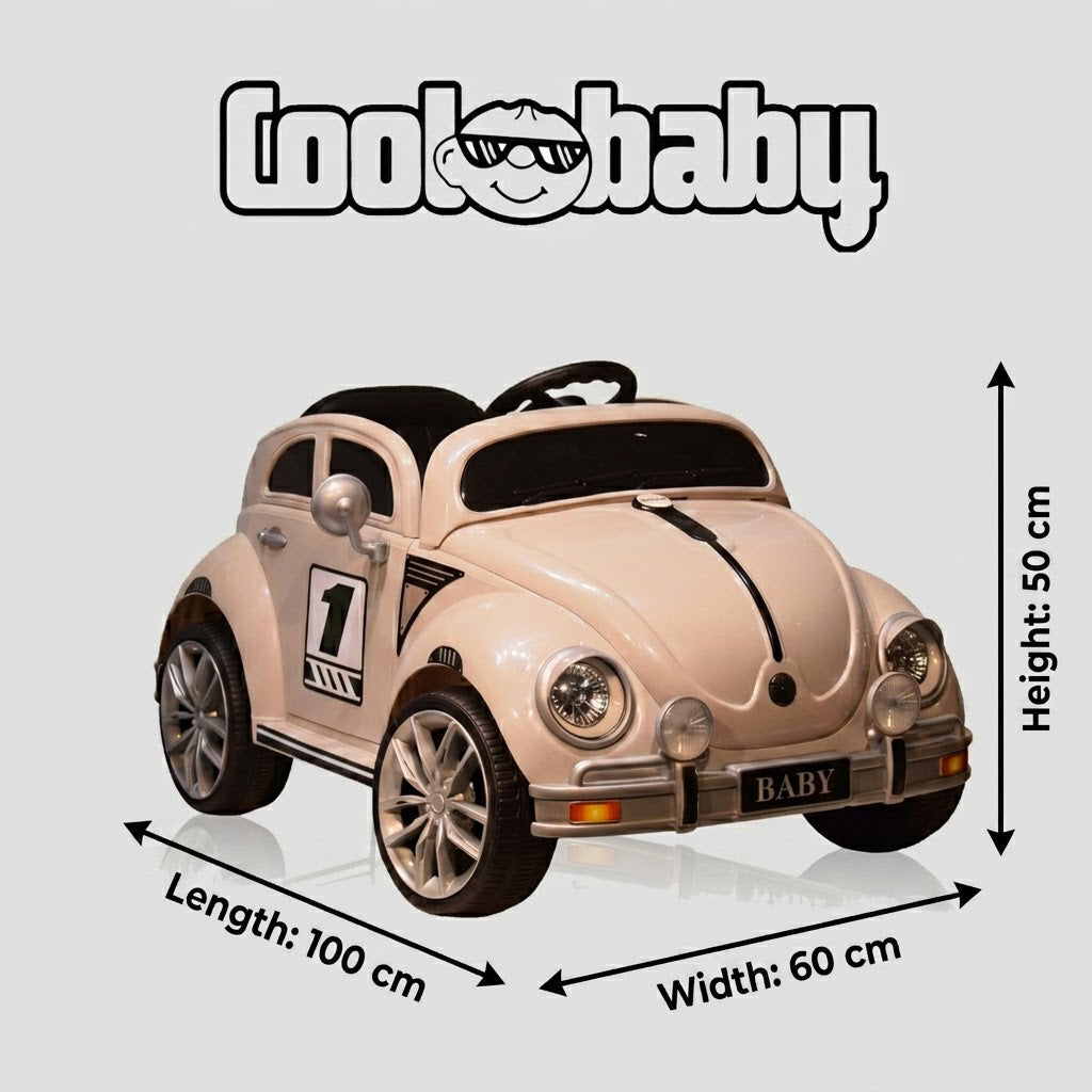 Coolbaby 3001 Beettle Toy Car by coolbaby.co.in, featuring a colorful, detailed miniature car model for children.