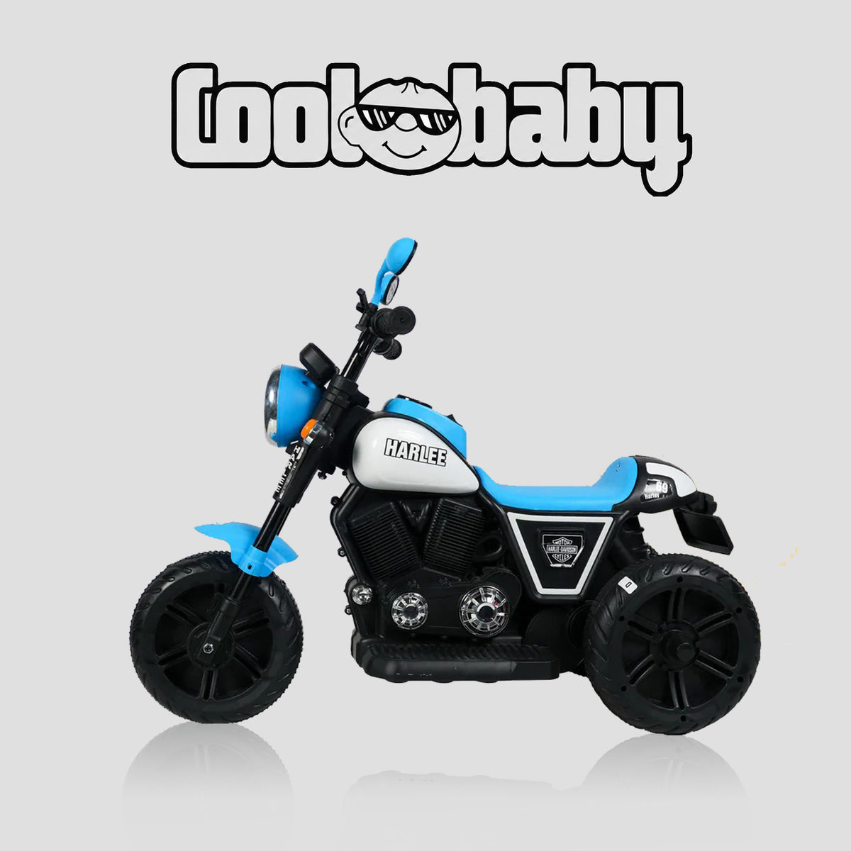 Coolbaby Indian Mini Bike toy bike with colorful design, suitable for children, featuring sturdy plastic construction and playful details.